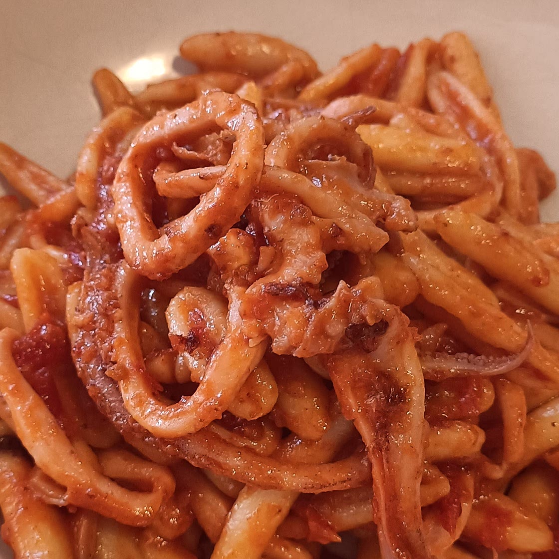 Calamarata di calamari