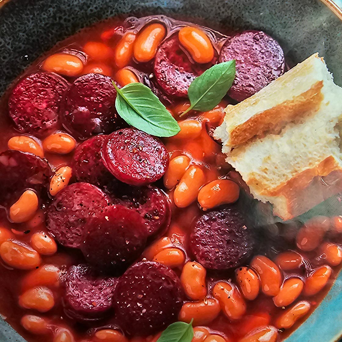 Bohnen-Wurst-Eintopf