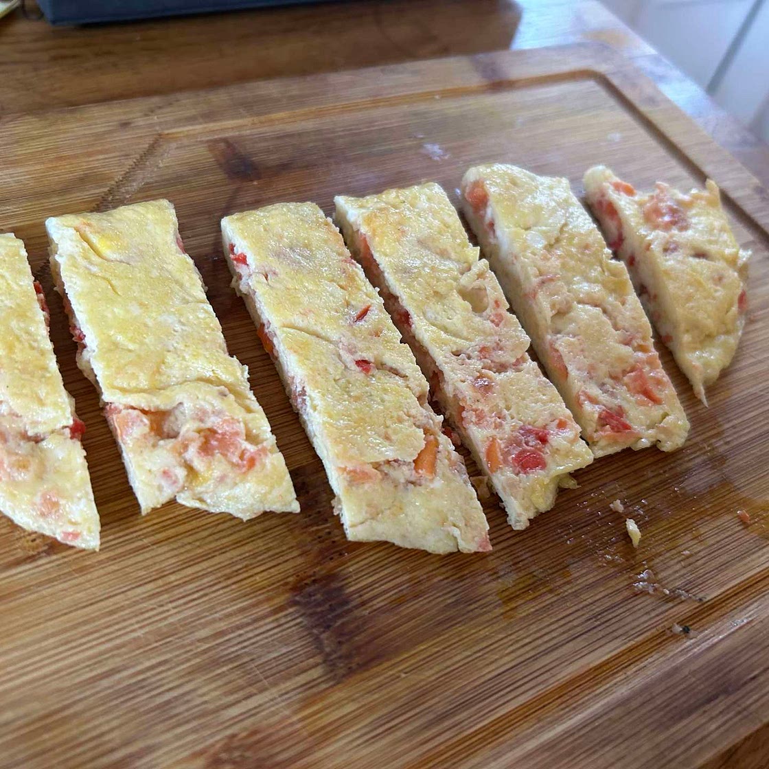 Baby omelette 