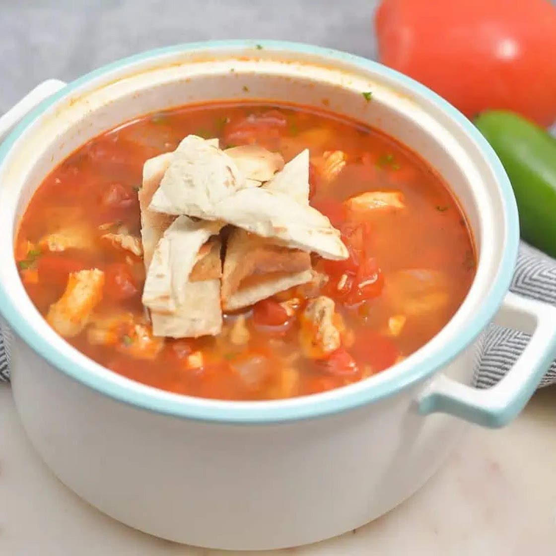 Chicken Tortilla Soup(After 3rd week)