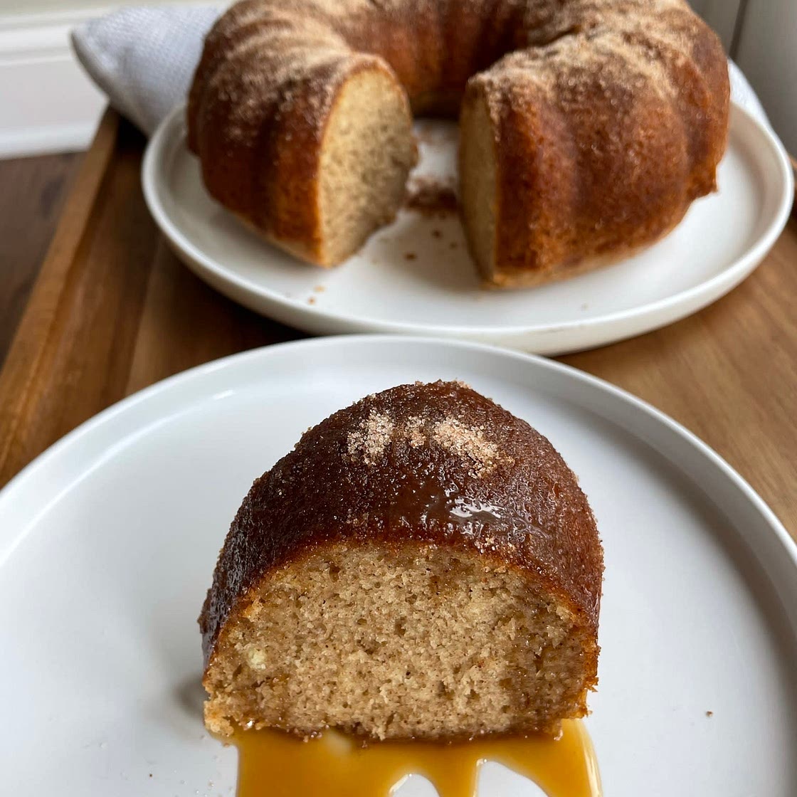 Churro Bundt cake