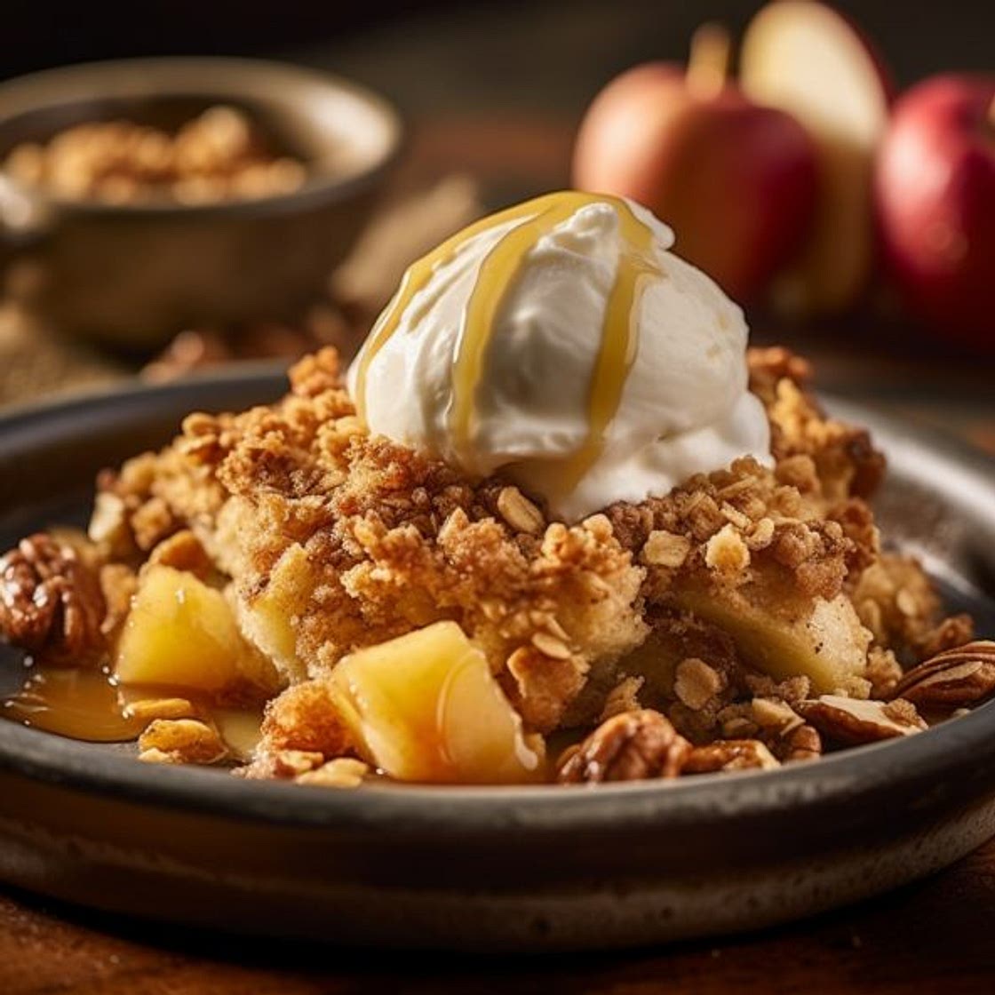 Mary Berry Apple Crumble