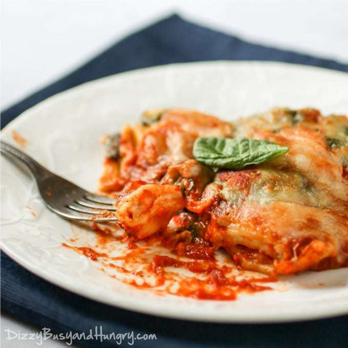 Ravioli Spinach Bake