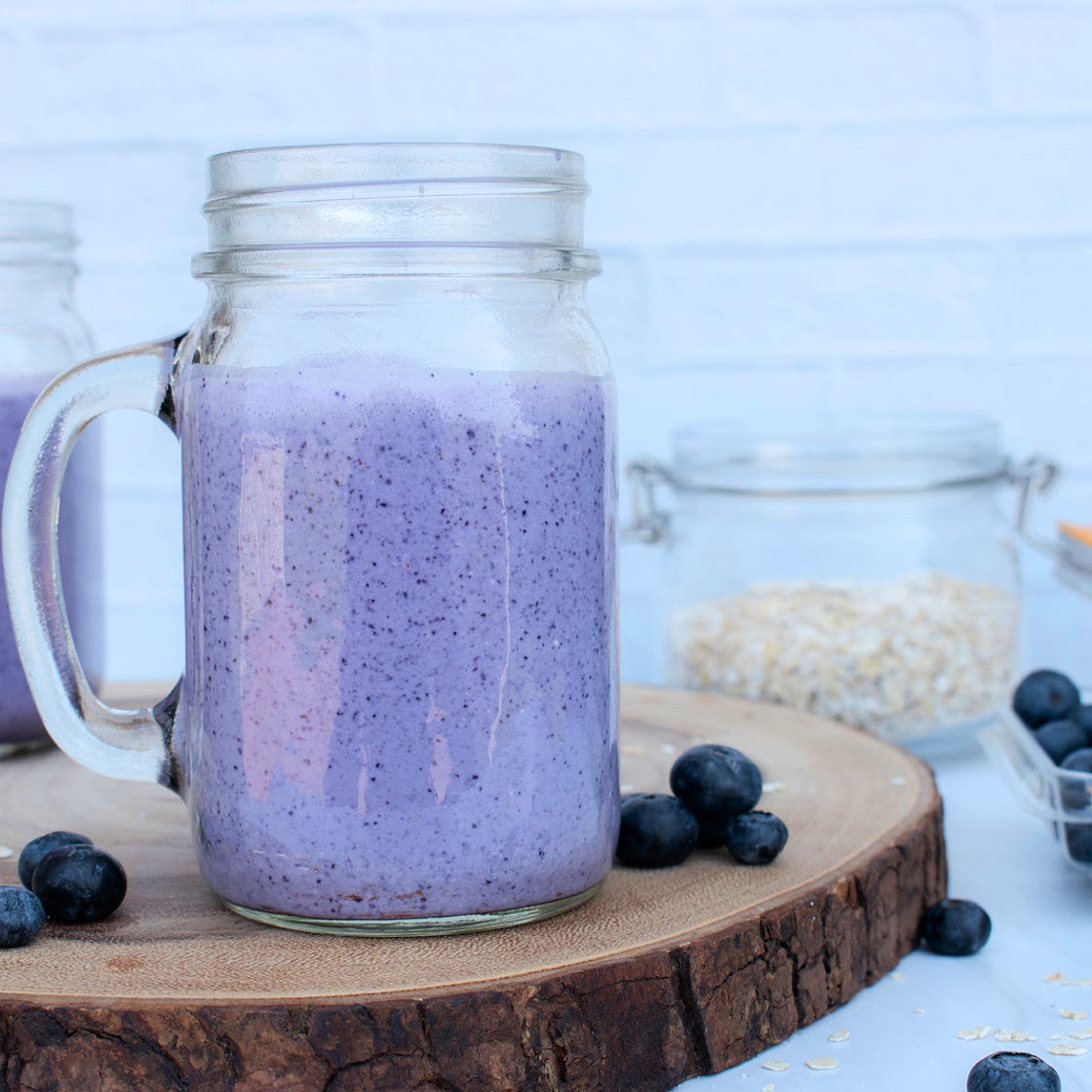 Wild Blueberry Cobbler Smoothie