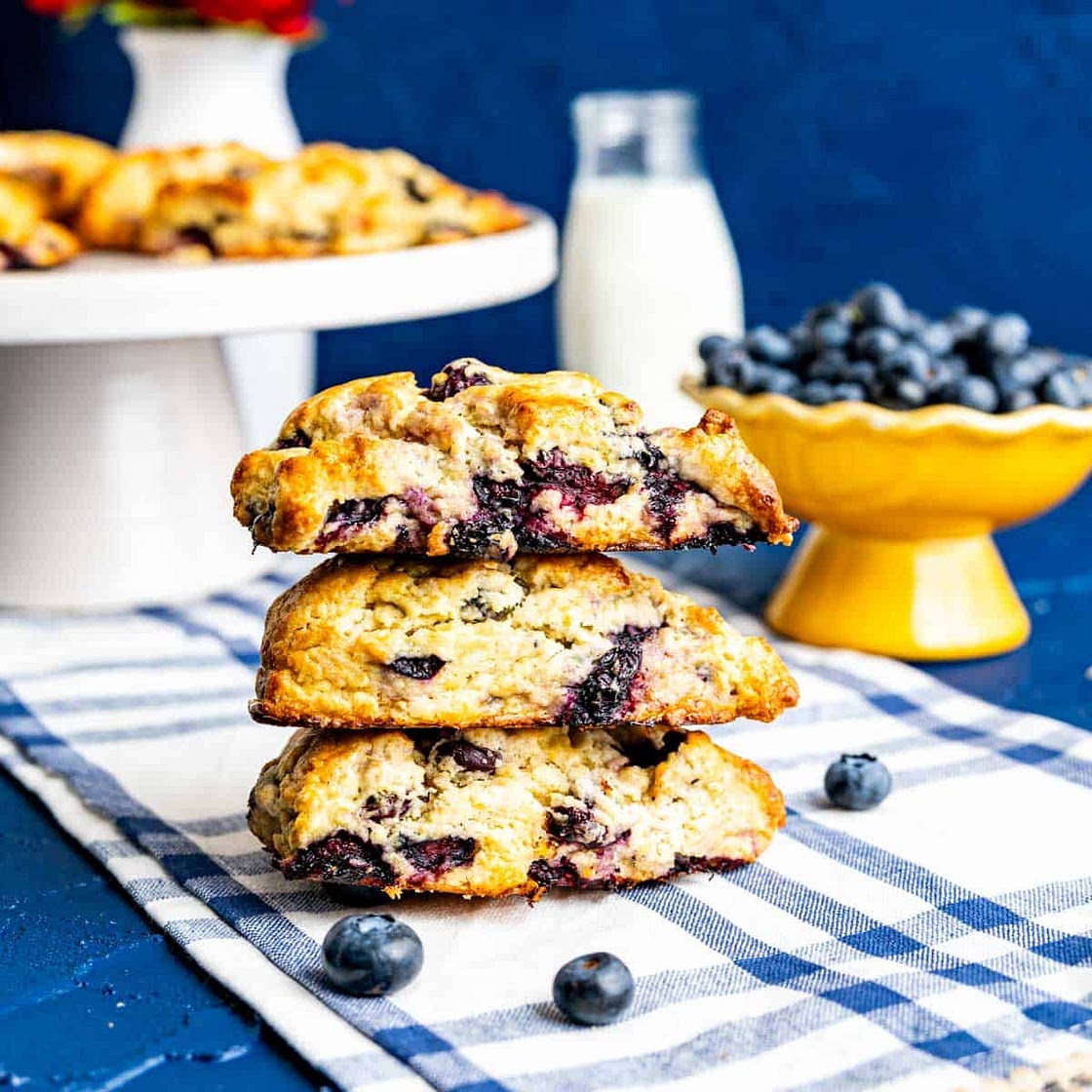 Starbucks Blueberry Scones (Copycat Recipe)