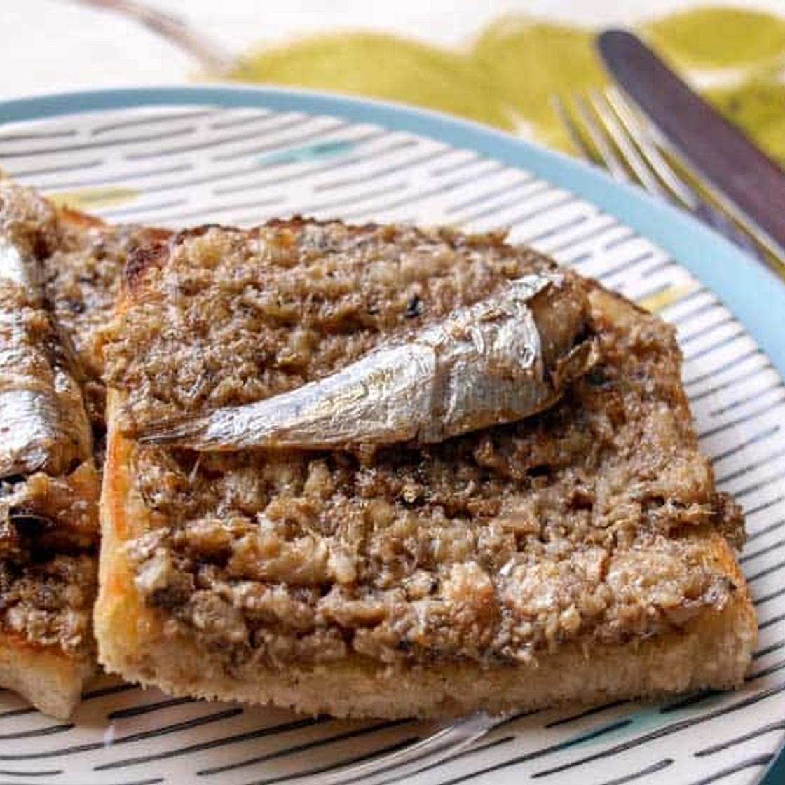 Sardines on Toast
