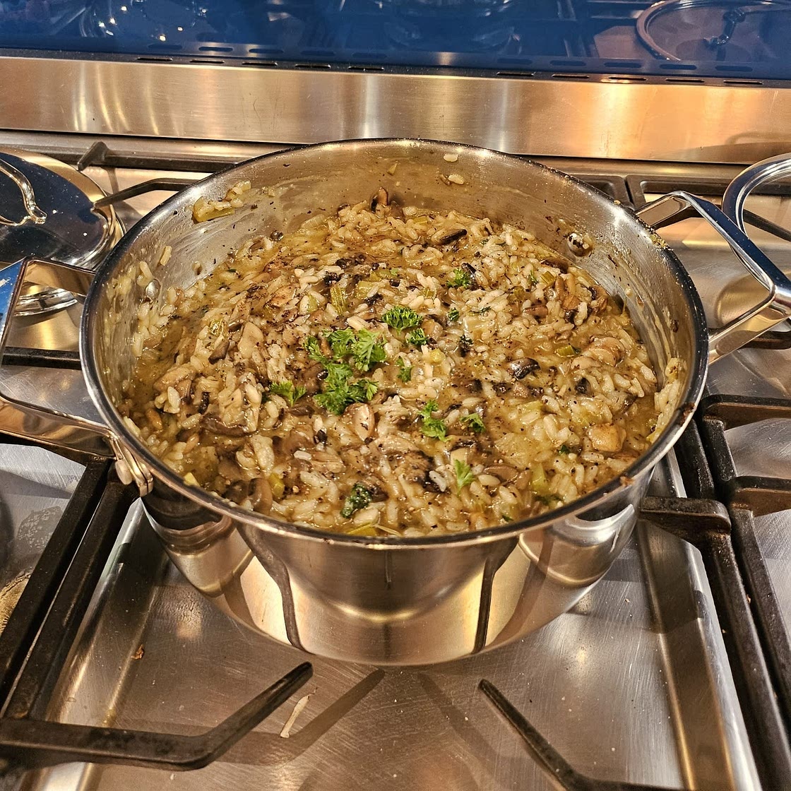 Gourmet Mushroom Risotto