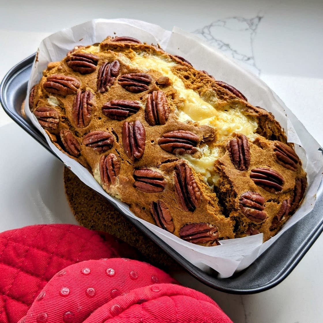 Mom's Pumpkin Cheese Bread