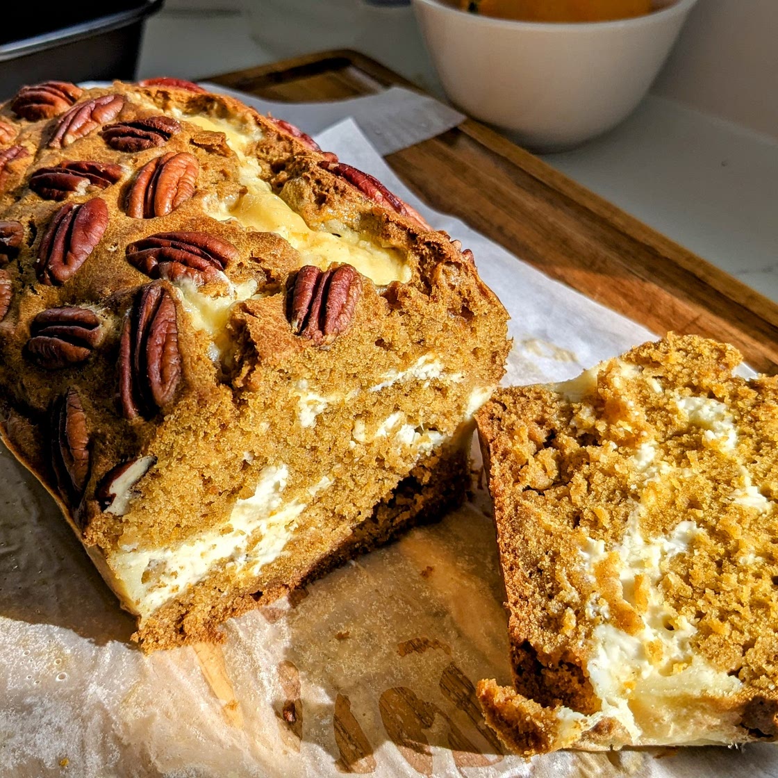 Mom's Pumpkin Cheese Bread