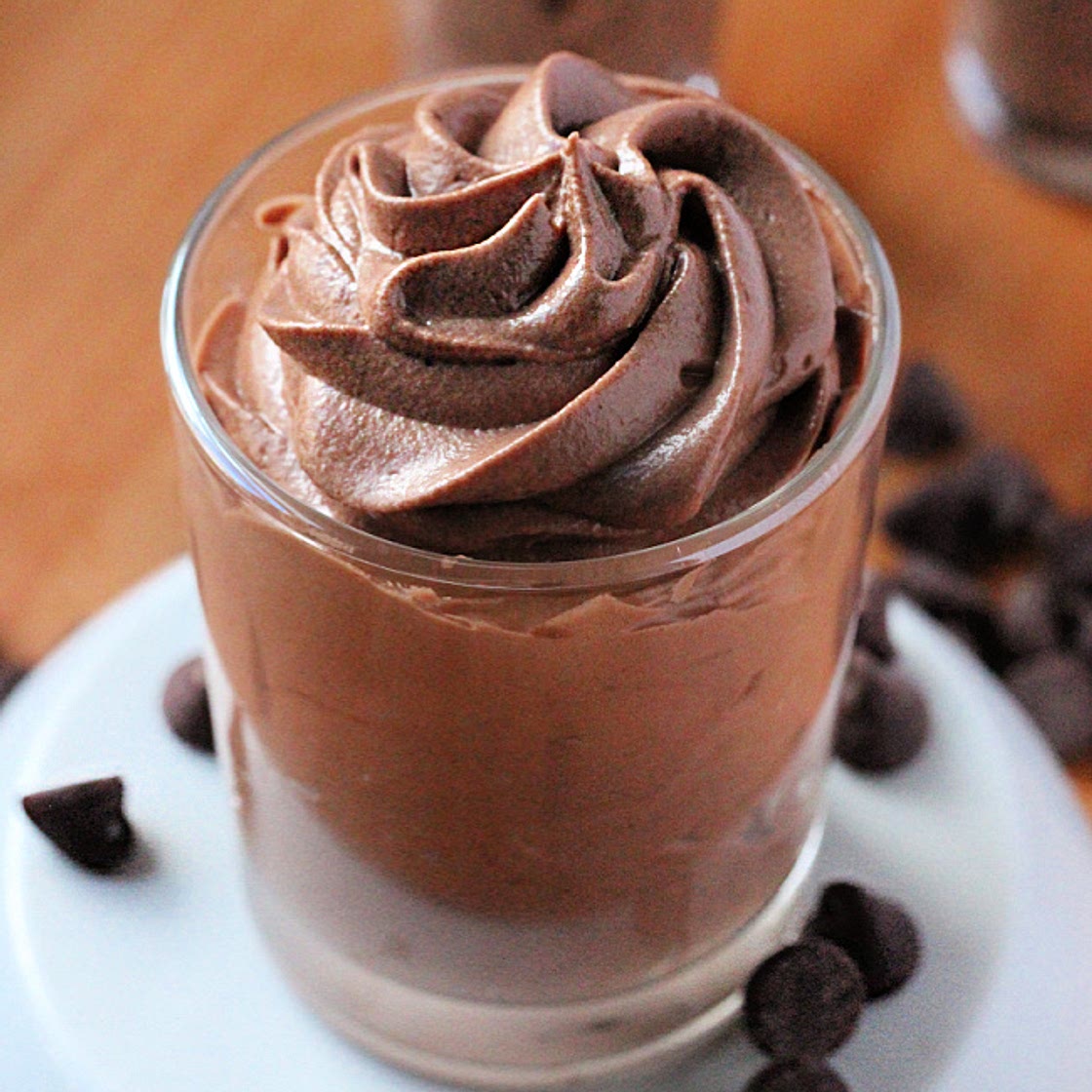 Two Ingredient Chocolate Mousse