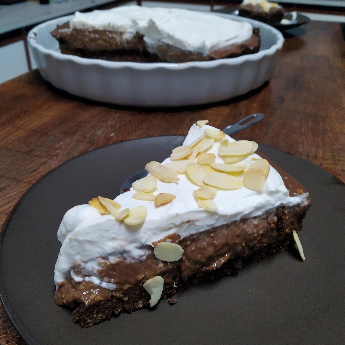 Chocolate Coconut Cream Pie