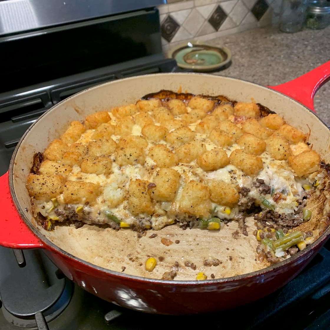 TTC - Tater Tot Casserole, you all