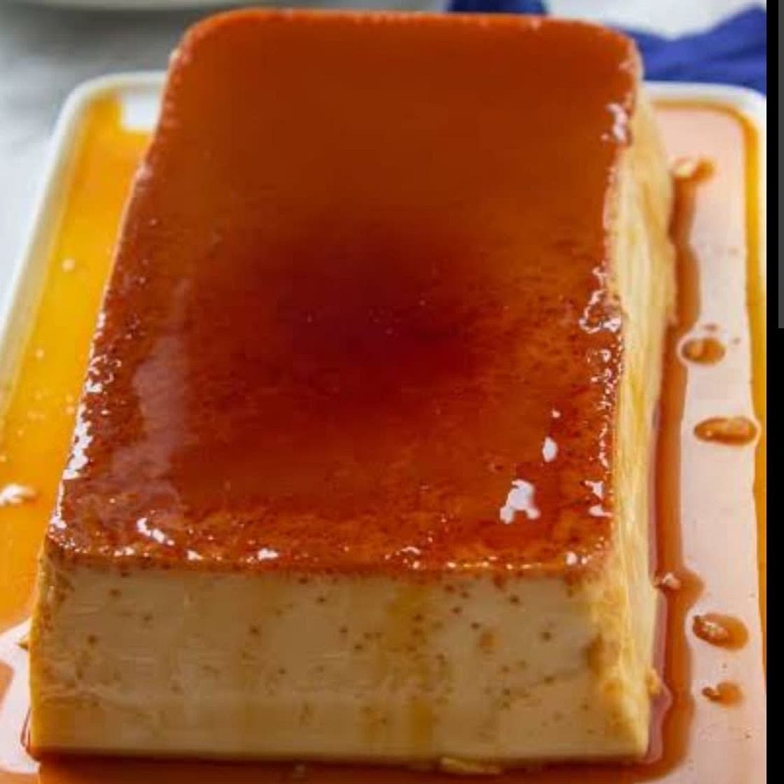 Caramel pudding