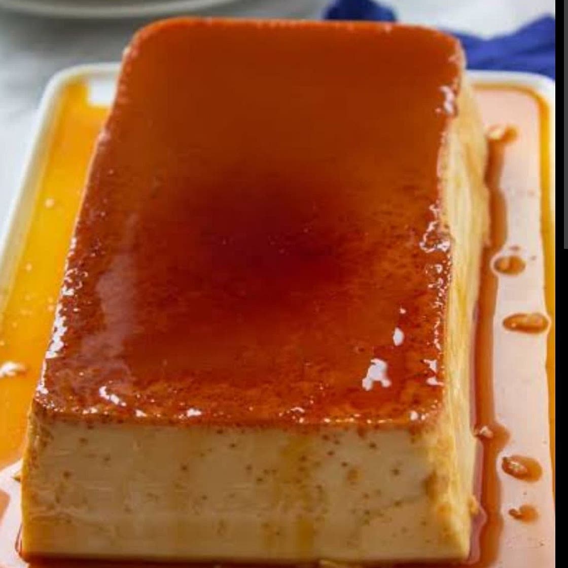 Caramel pudding