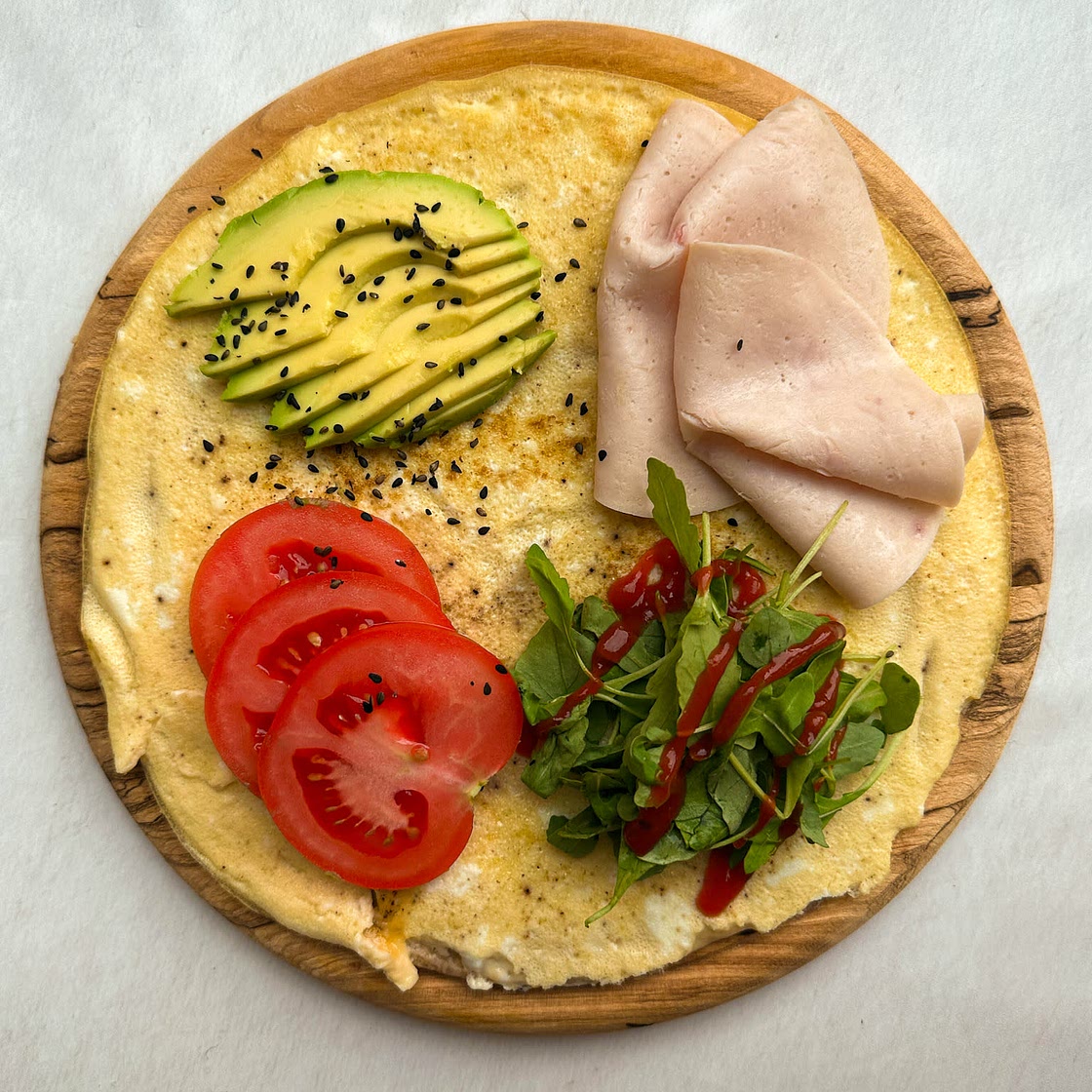 Viral Egg Tortilla Wrap