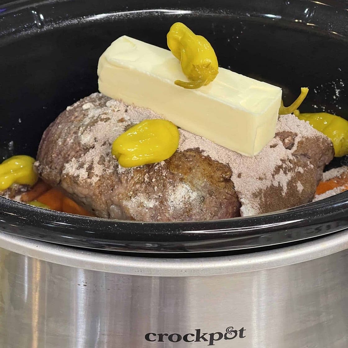 Crock Pot Mississippi Pot Roast