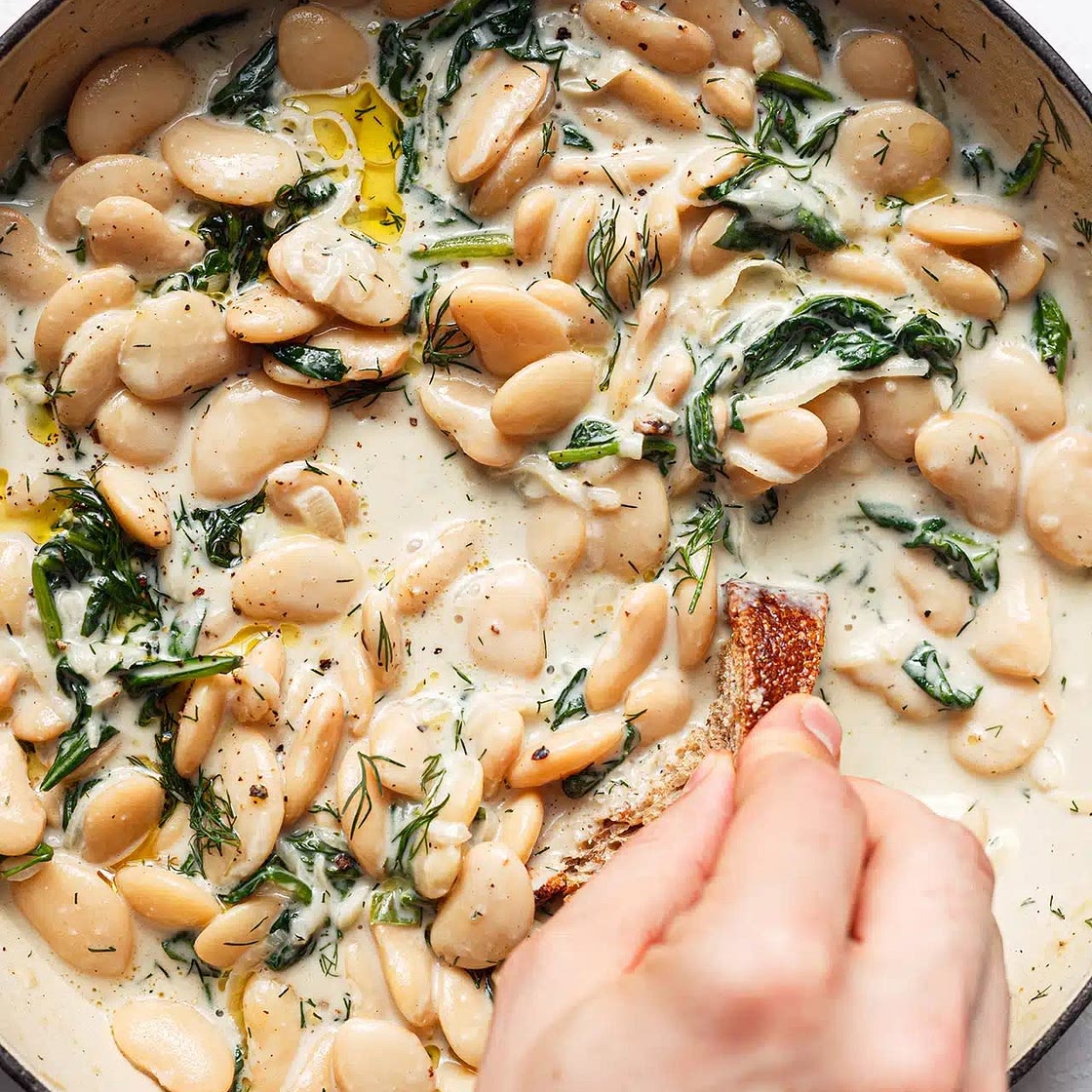 Miso and Coconut Beans 