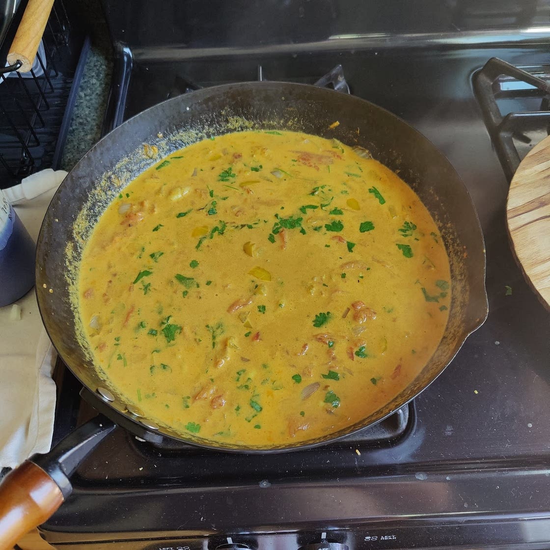 Easy Coconut Shrimp Curry