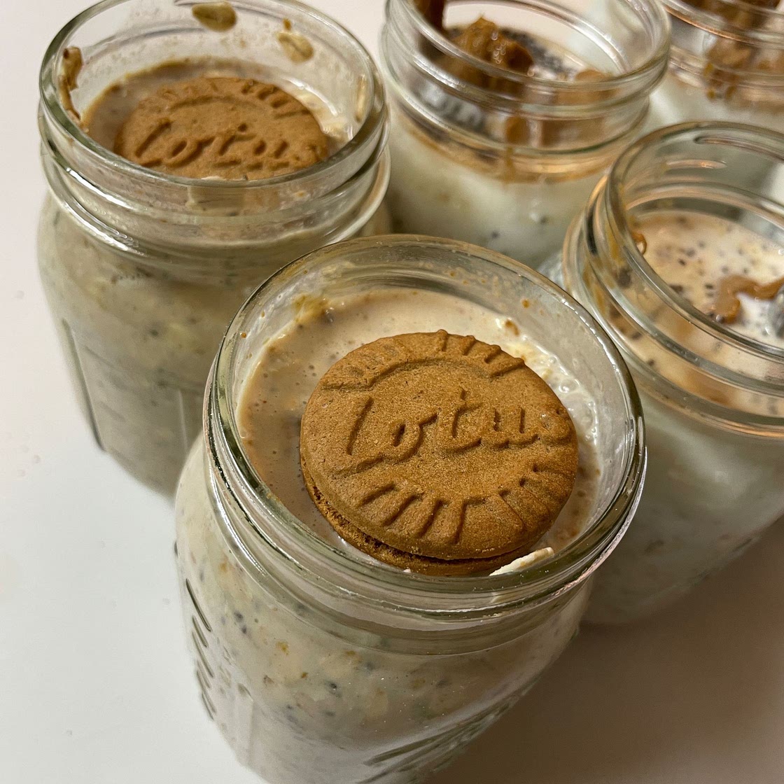 Biscoff Overnight Oats
