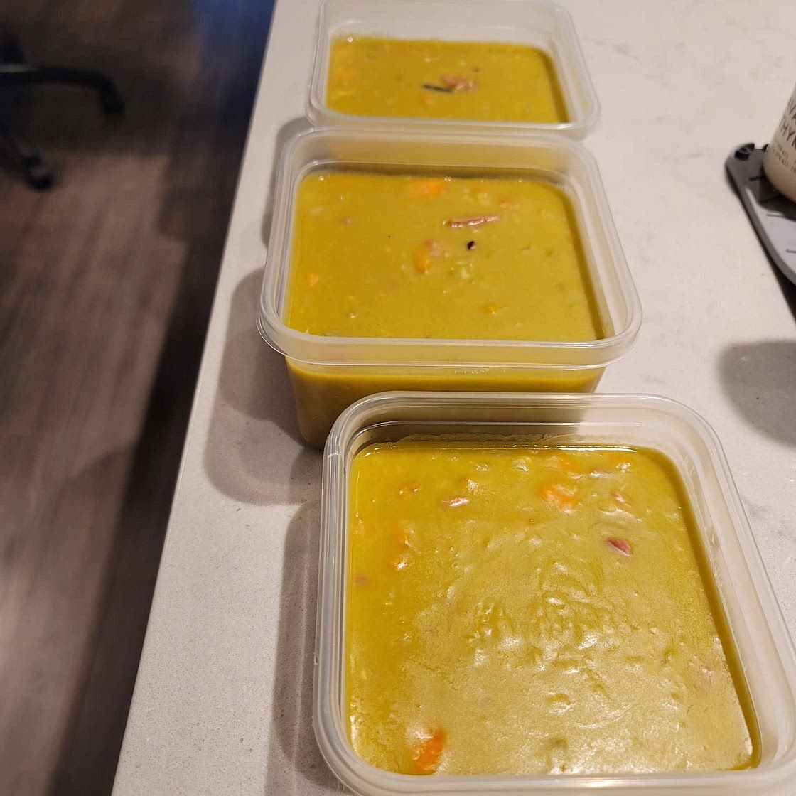 Instant Pot Split Pea Soup with Ham