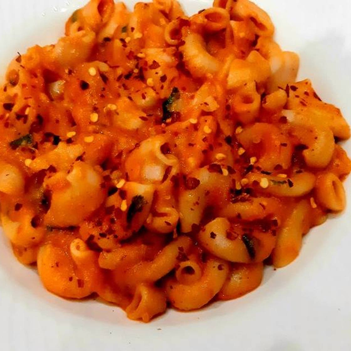 Butter masala macaroni pasta
