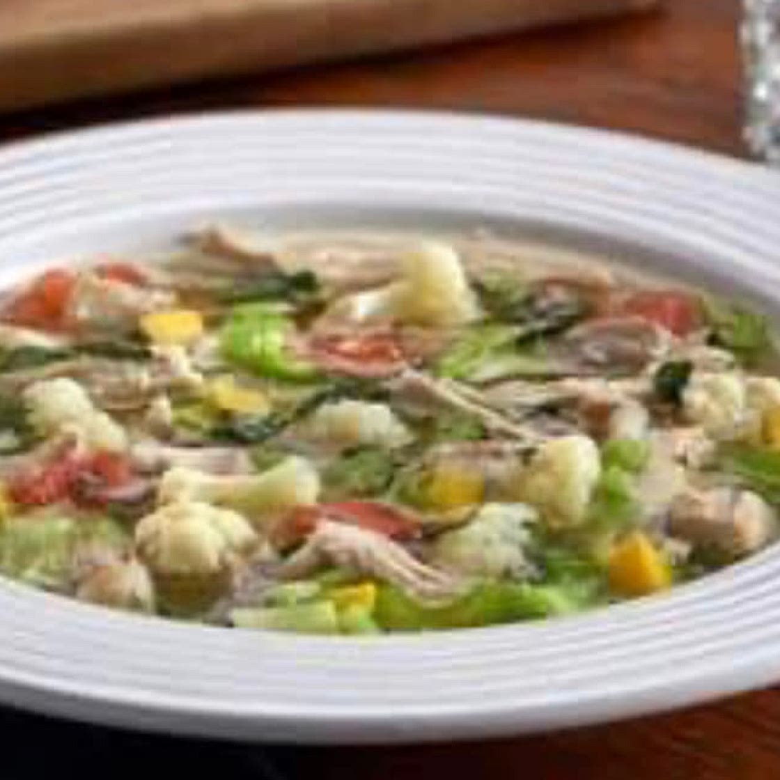 Lean and Green minestrone soup