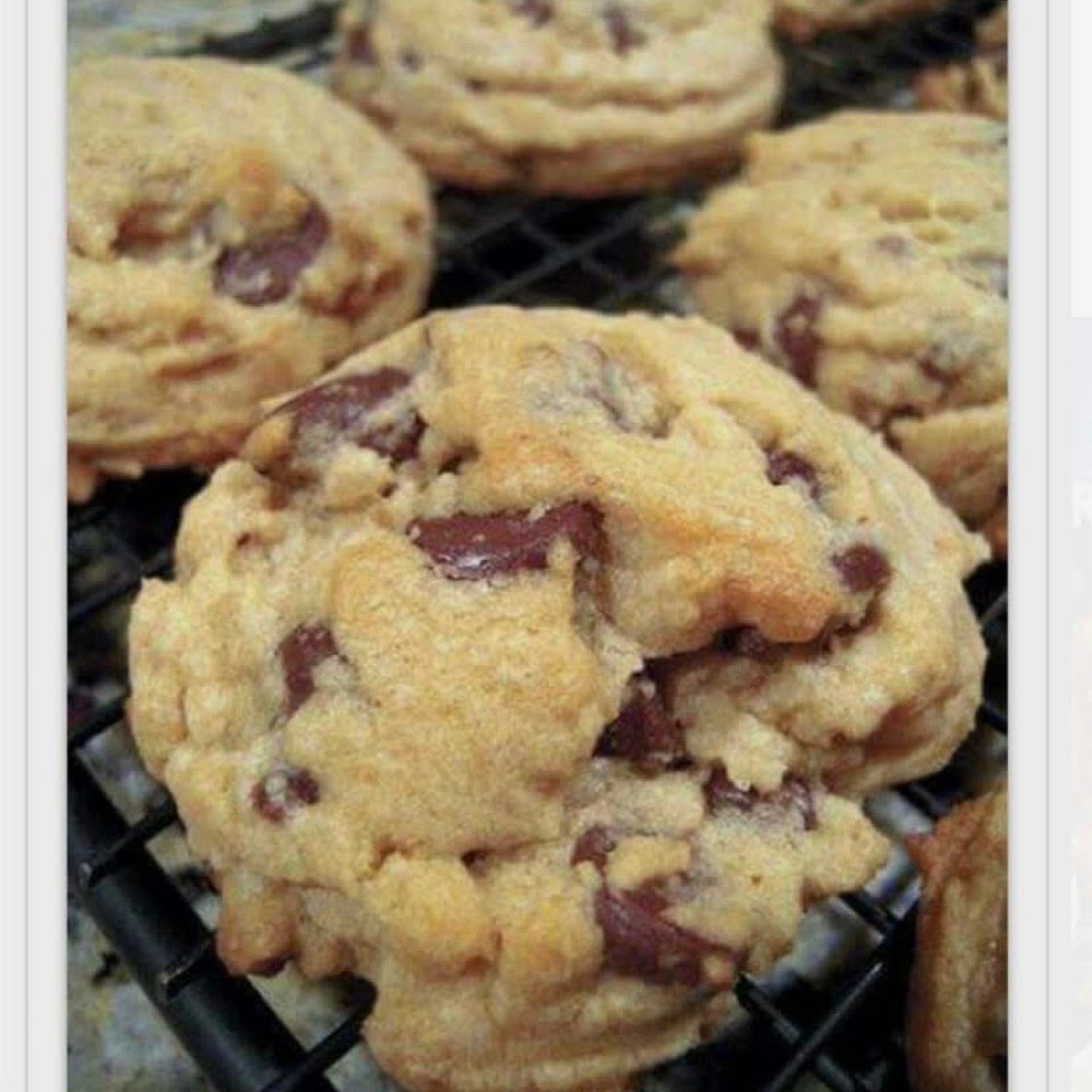 Banana chocolate chip cookies