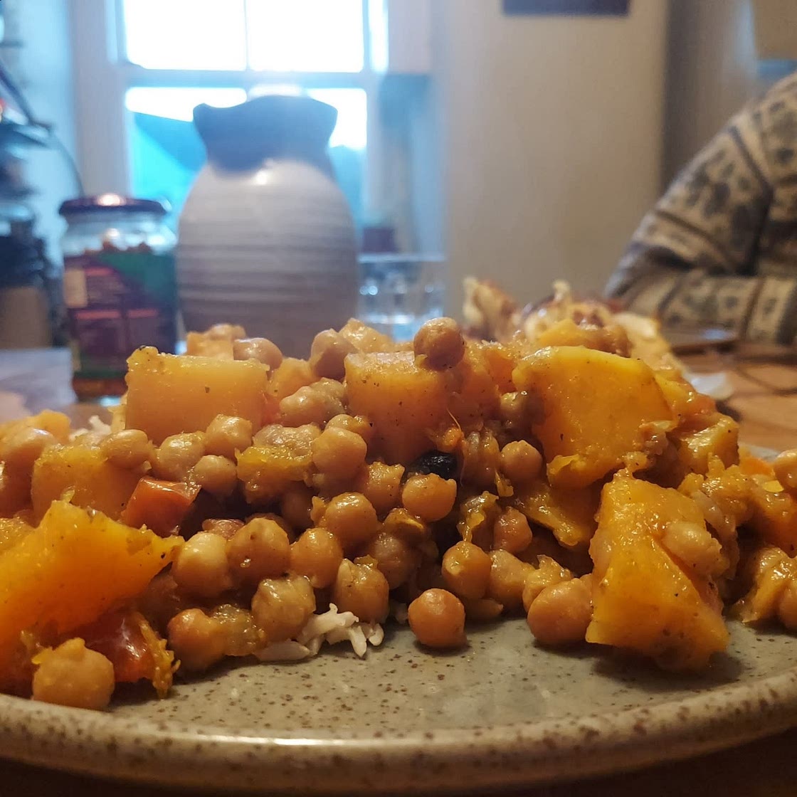 Indian butternut squash curry