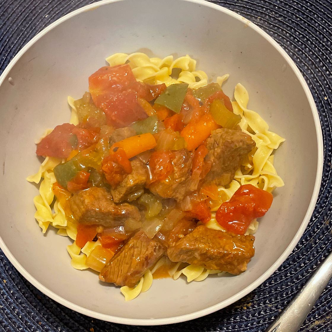 Simple Swiss Steak in a Dutch Oven