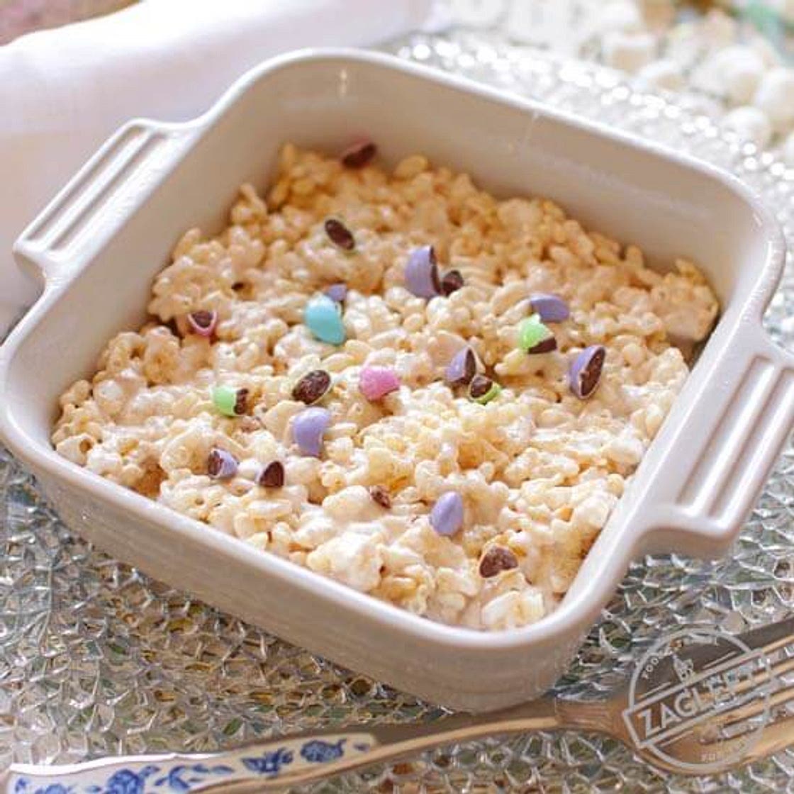 Rice Krispie Treats For One