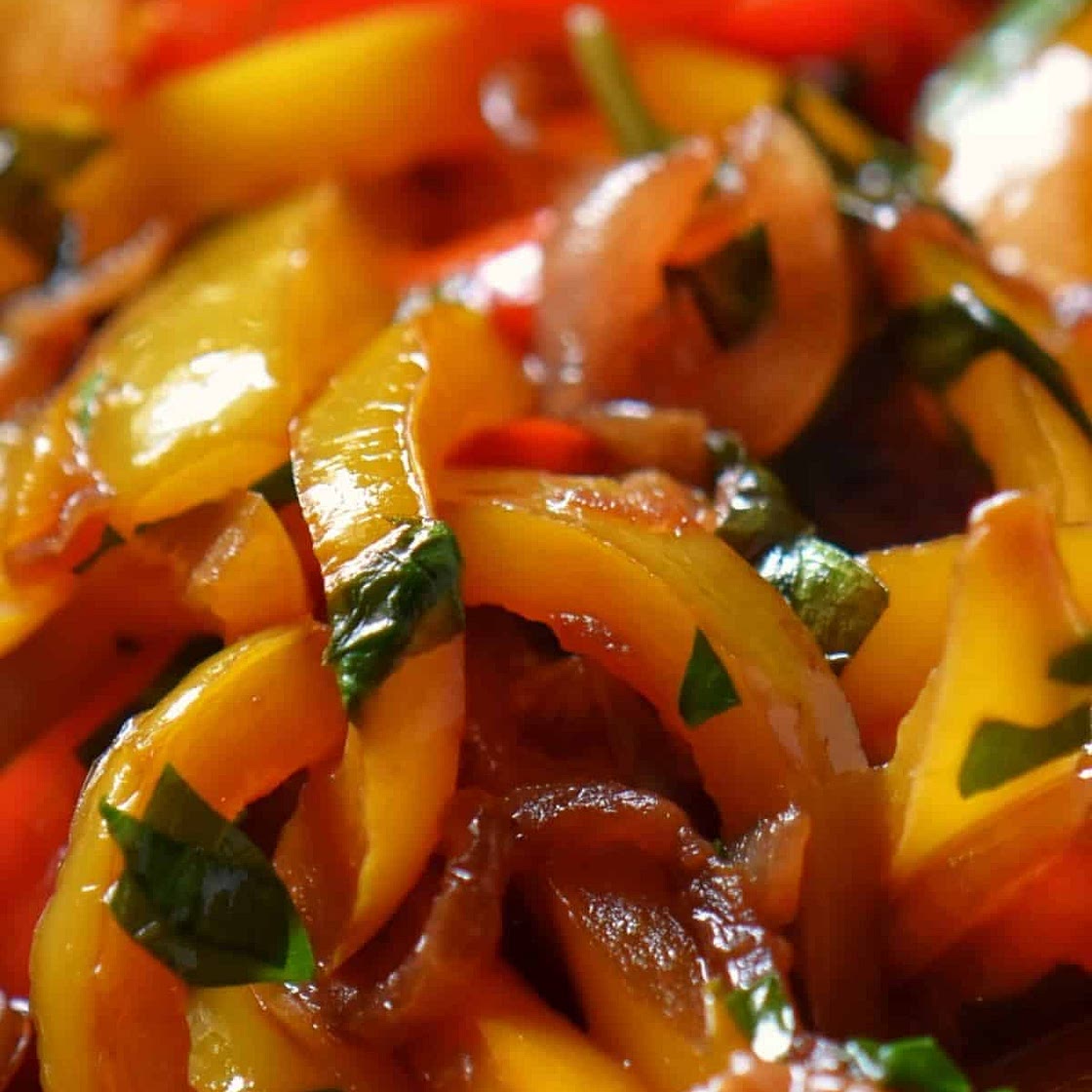 EASY PEPERONATA: ITALIAN PEPPERS RECIPE
