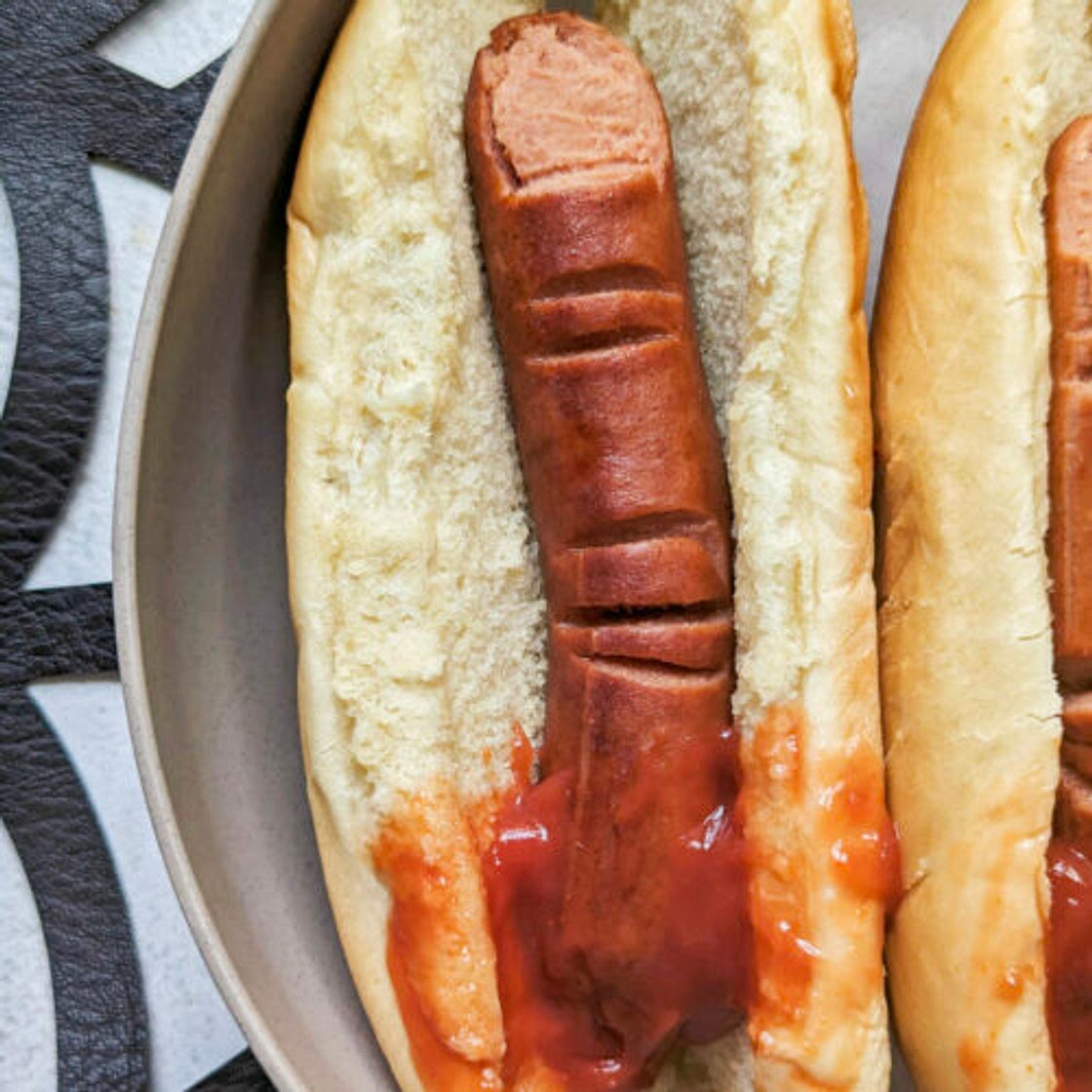 Halloween Hotdog Fingers