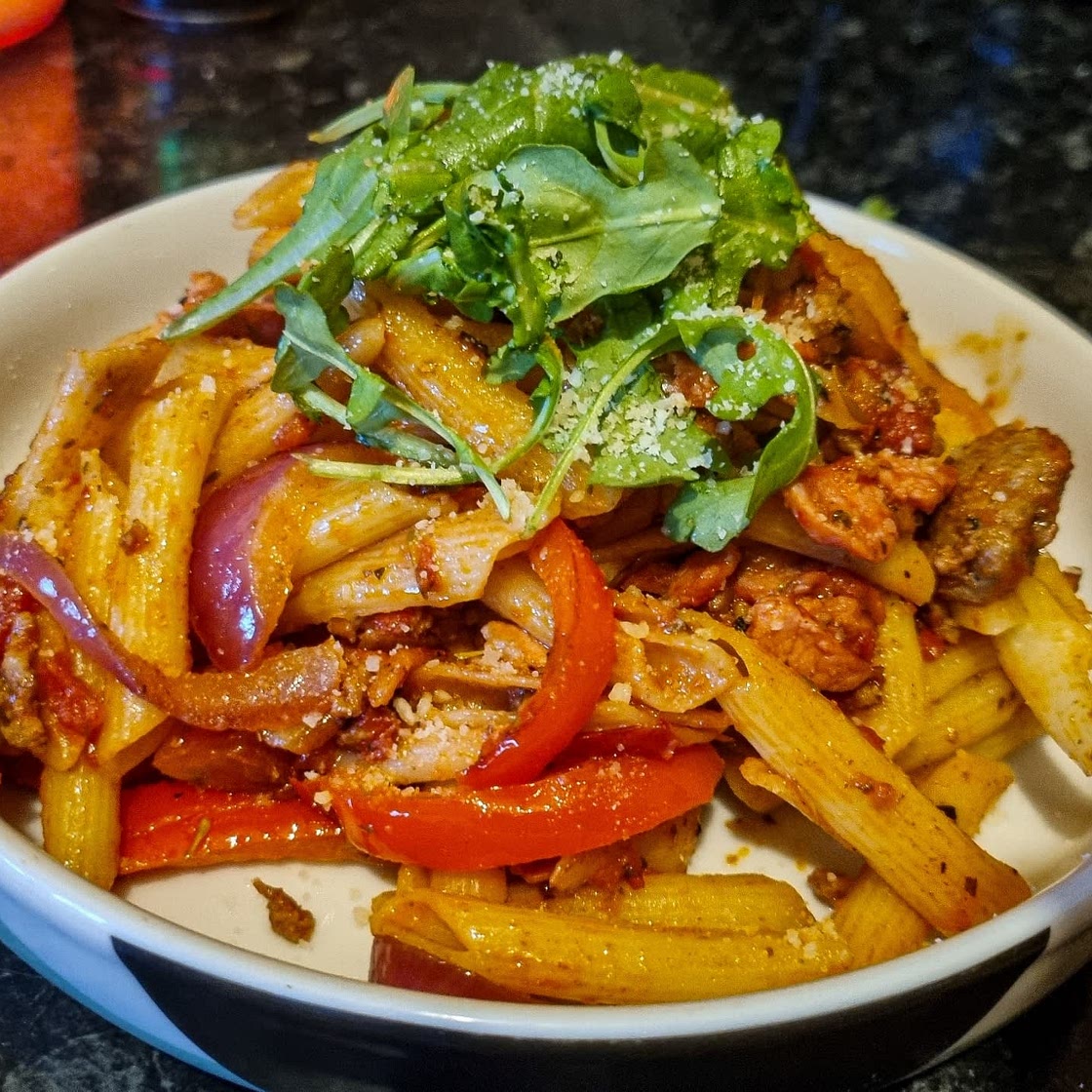 Spicy Meat Pasta