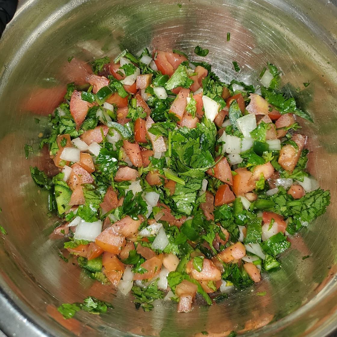 Authentic Colombian pico de gallo
