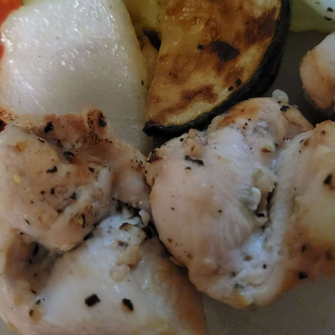 Lemon Pepper Chicken Kabobs
