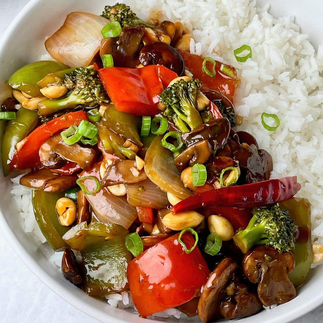 Kung Pao Vegetables