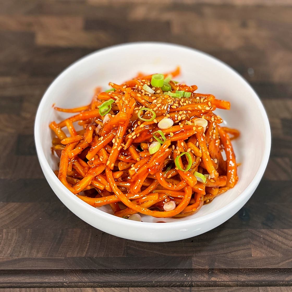 BEST Spicy Dried Squid Recipe! (Ojingeochae Bokkeum)