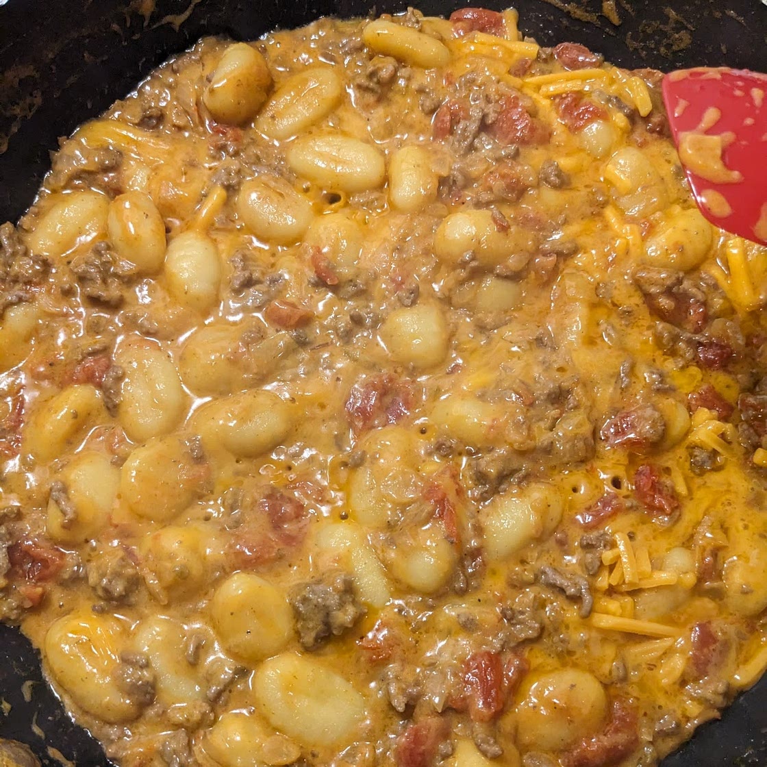 Cheeseburger Gnocchi