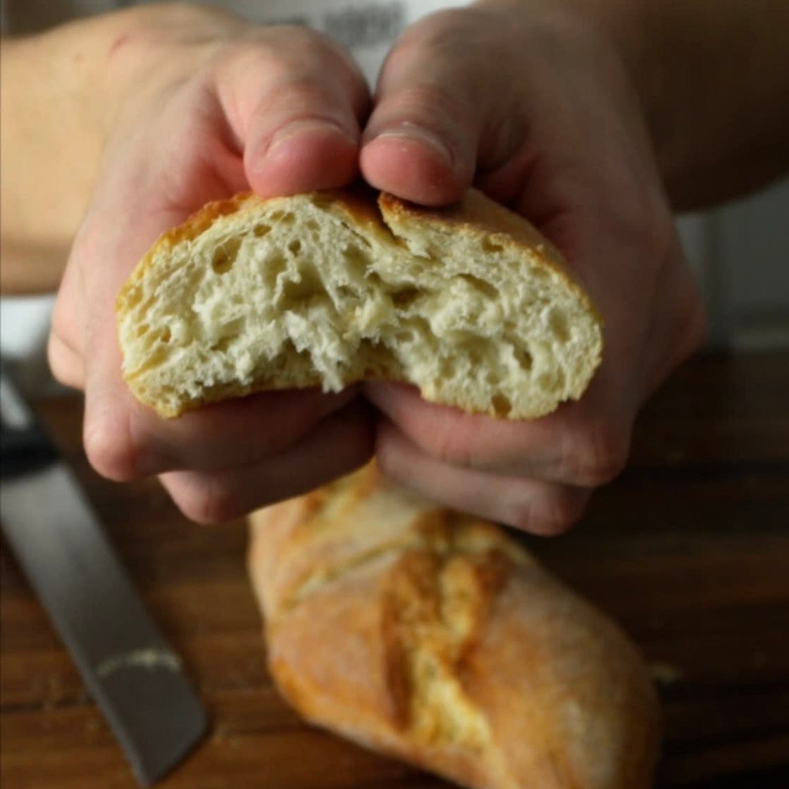 Life hack für knuspriges Brot