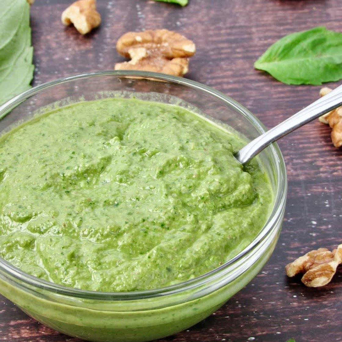 Maple Walnut Pesto (Vegan!)