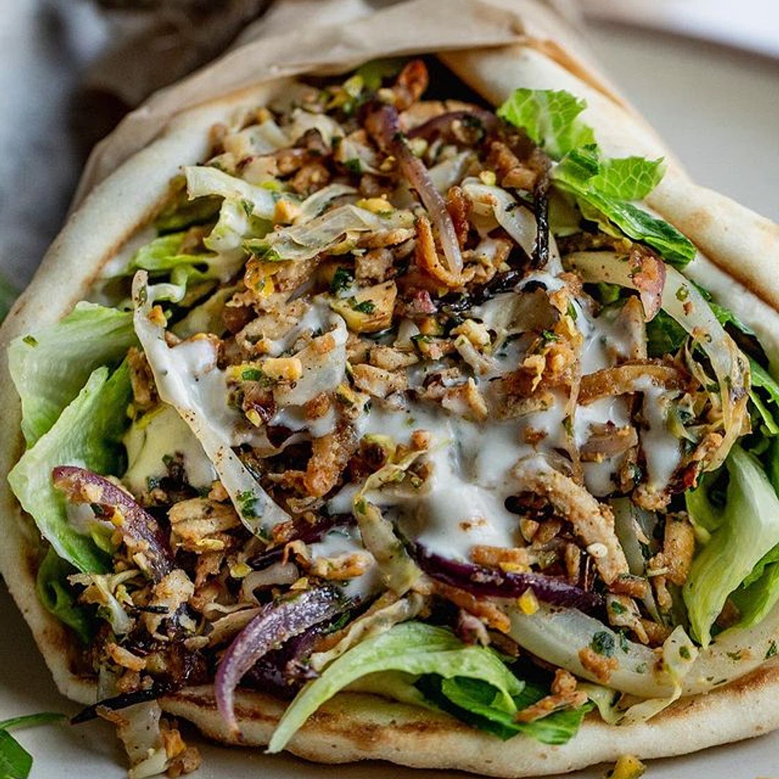 Lunchtime shredded Tofu