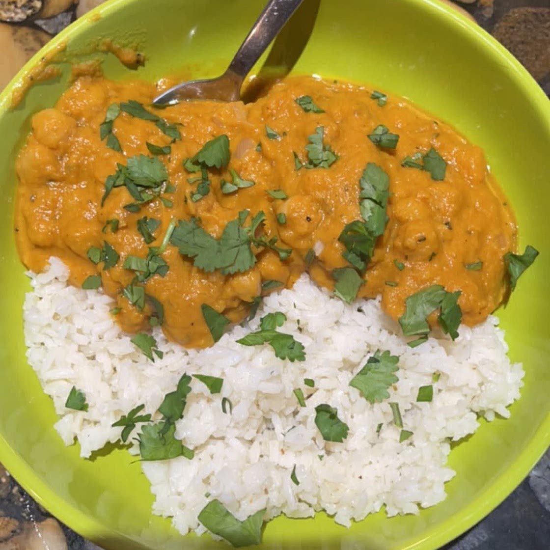 Pantry Chickpea Pumpkin Curry