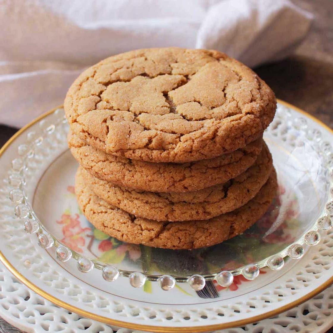 Small Batch Soft Ginger Cookies
