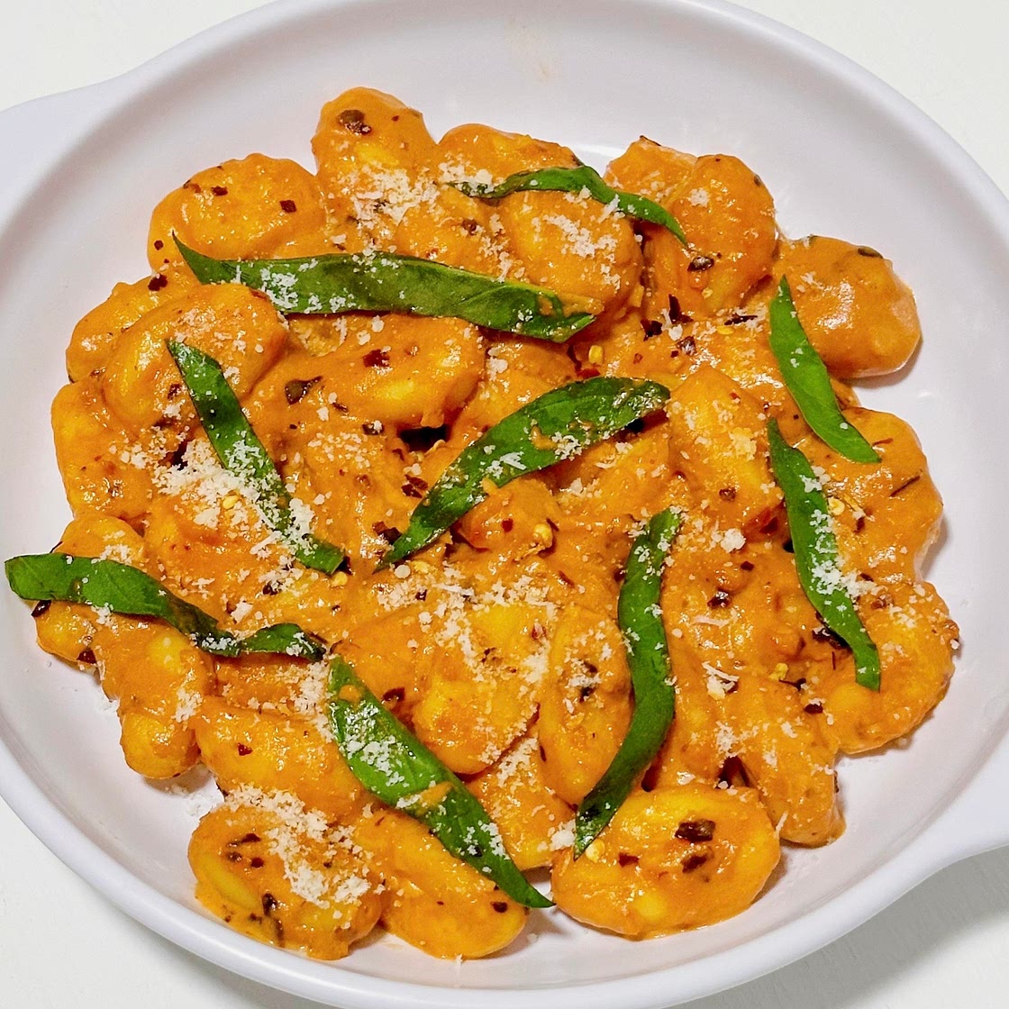 Gnocchi in Spicy Tomato Cream Sauce