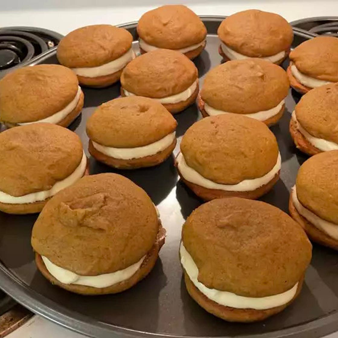 Vintage Pumpkin Whoopie Pies