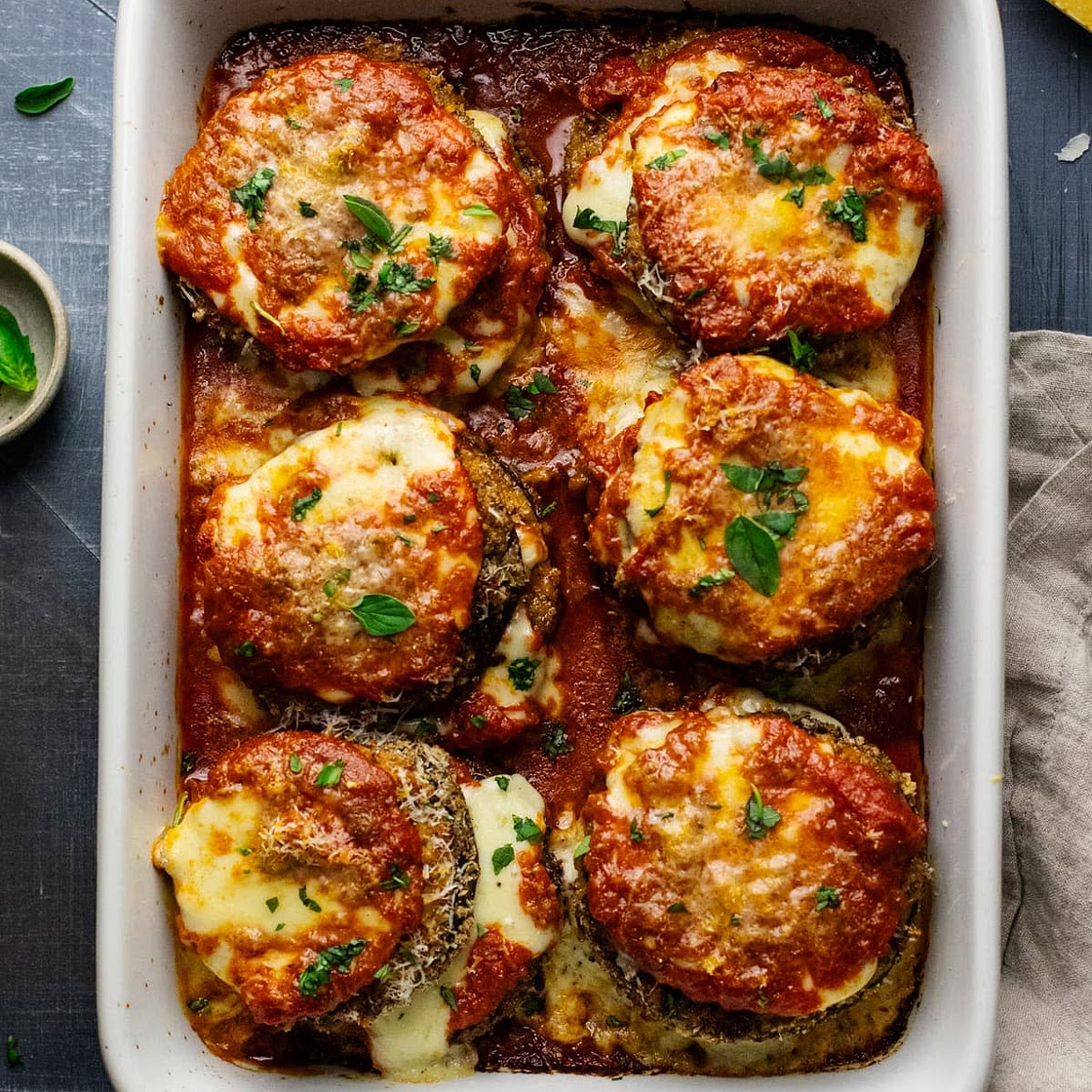 Dillicious Eggplant Parmesan