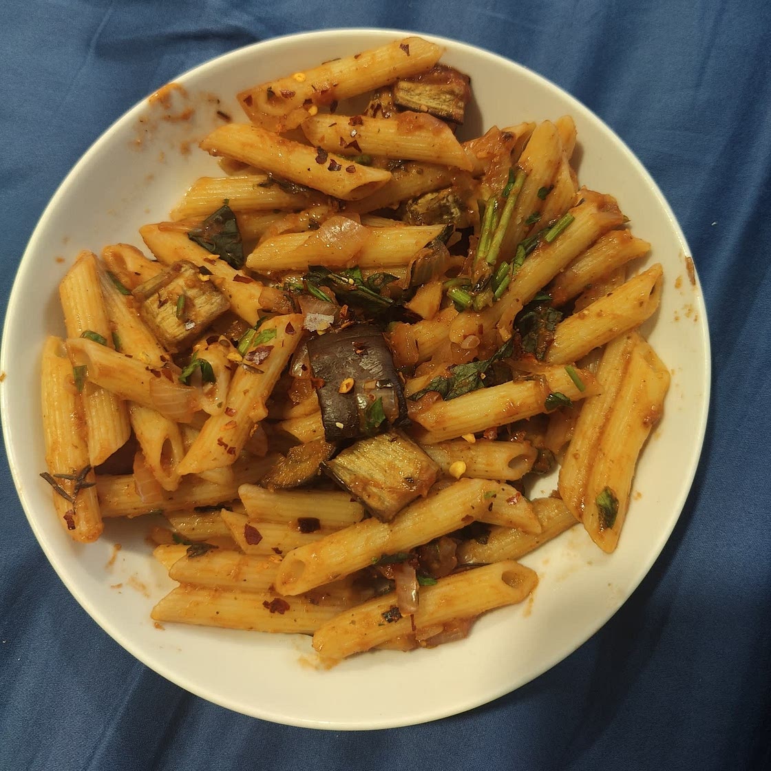 Aubergine Pasta