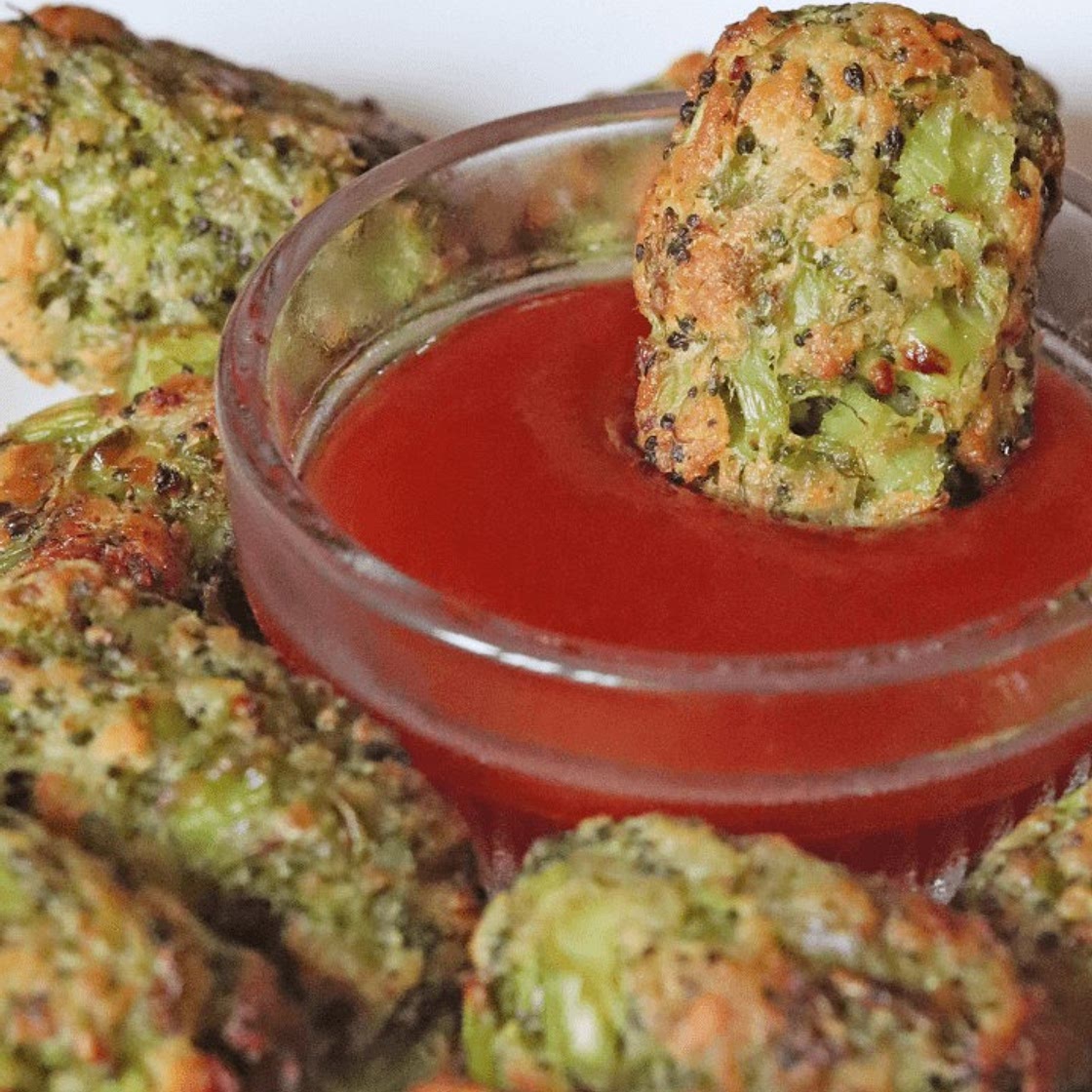 Healthy Air Fryer Broccoli Tots - TopAirFryerRecipes