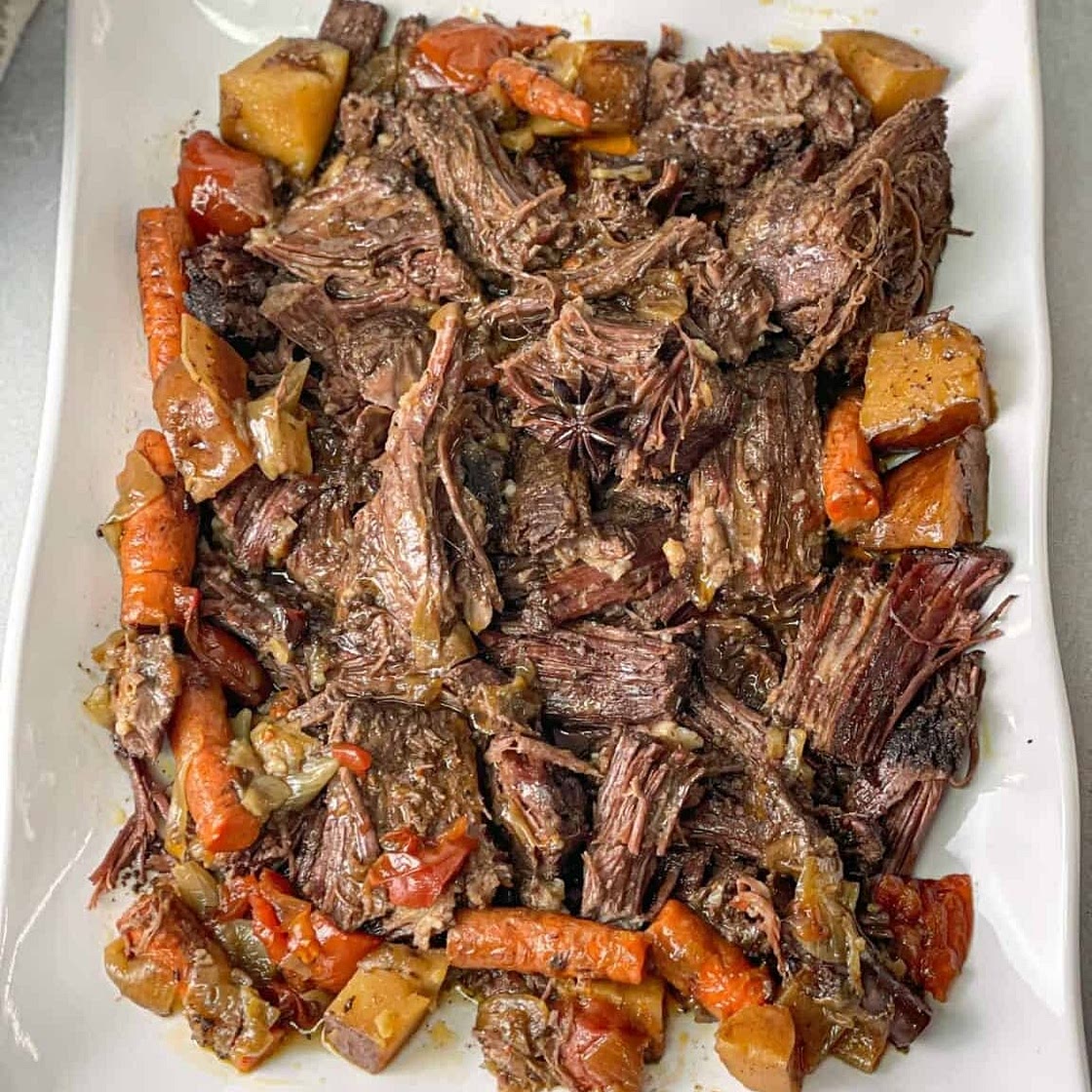 Tender Slow Cooked Roast Beef