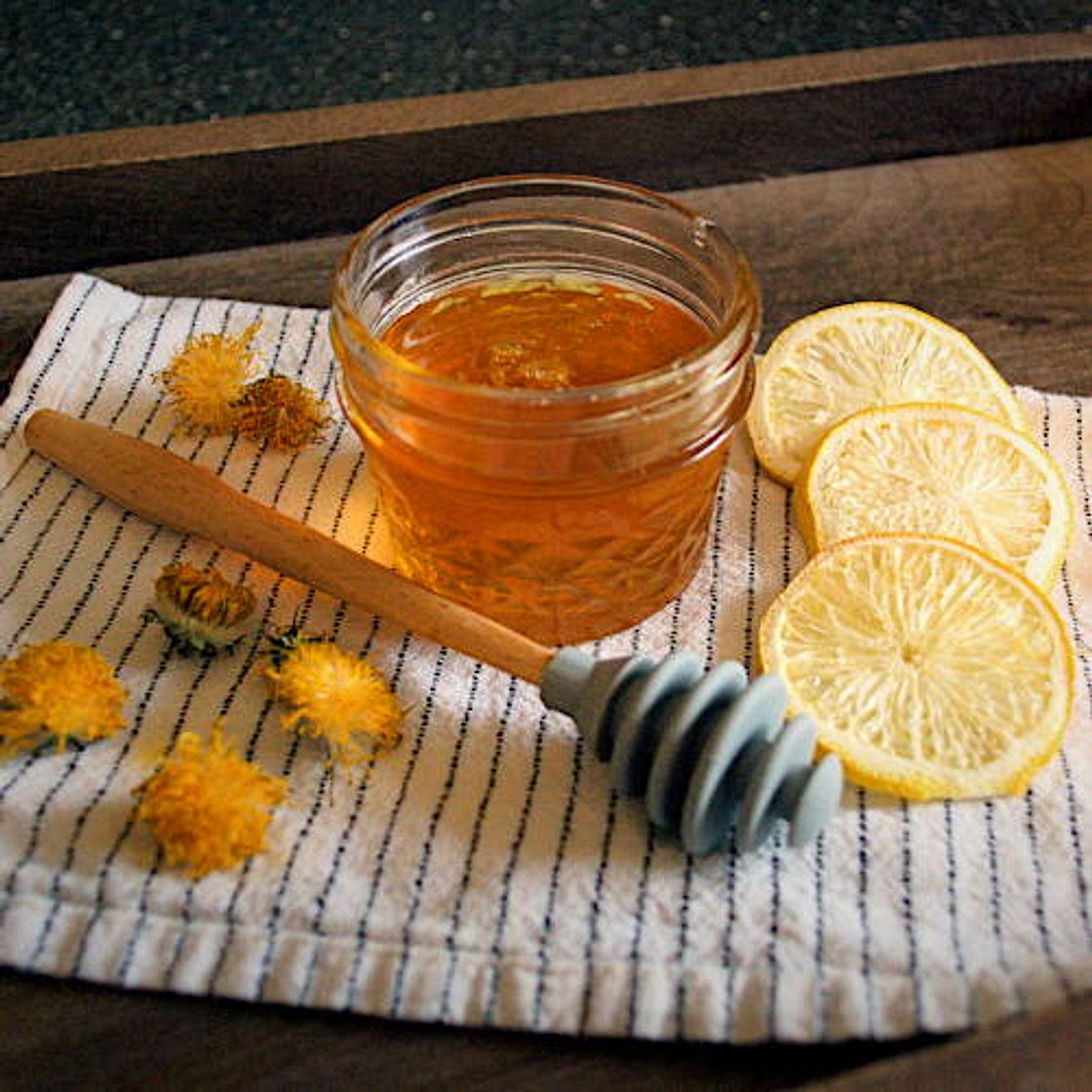 Delectable Dandelion Honey